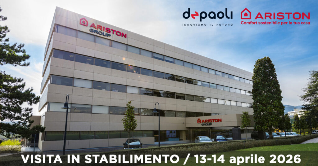 Viaggio Ariston in stabilimento a Osimo – dal 13 al 14 aprile 2026